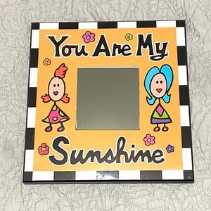 ‘You Are My Sunshine' Wall Mirror